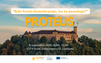 Vabilo na mednarodno zaključno konferenco projekta PROTEUS: »Kdo brani demokracijo, ko ta nazaduje?«