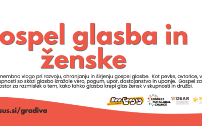Kako se povezujeta gospel glasba in enakost spolov?