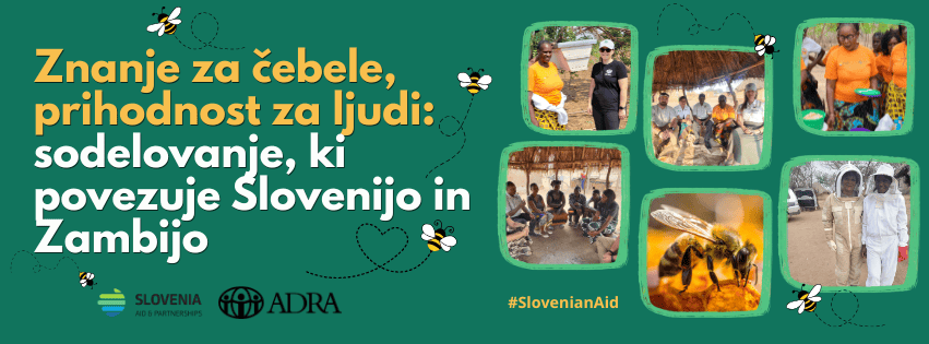 Znanje za čebele, prihodnost za ljudi: sodelovanje, ki povezuje Slovenijo in Zambijo Znanje za čebele, prihodnost za ljudi: sodelovanje, ki povezuje Slovenijo in Zambijo