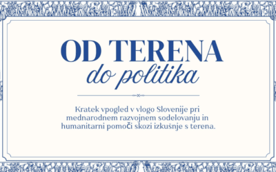 VABILO: Od terena do politika